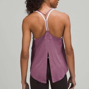 lulu silk yoga tank size 6